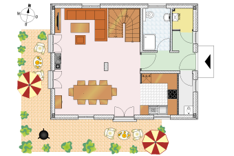 Grundriss Erdgeschoss