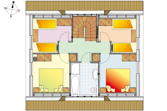 Grundriss Dachgeschoss