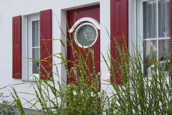 Eingangsbereich Schilf